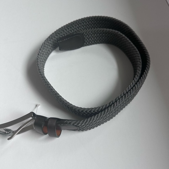 Magnanni Nadal Woven Stretch Belt in Gray - Picture 6 of 7